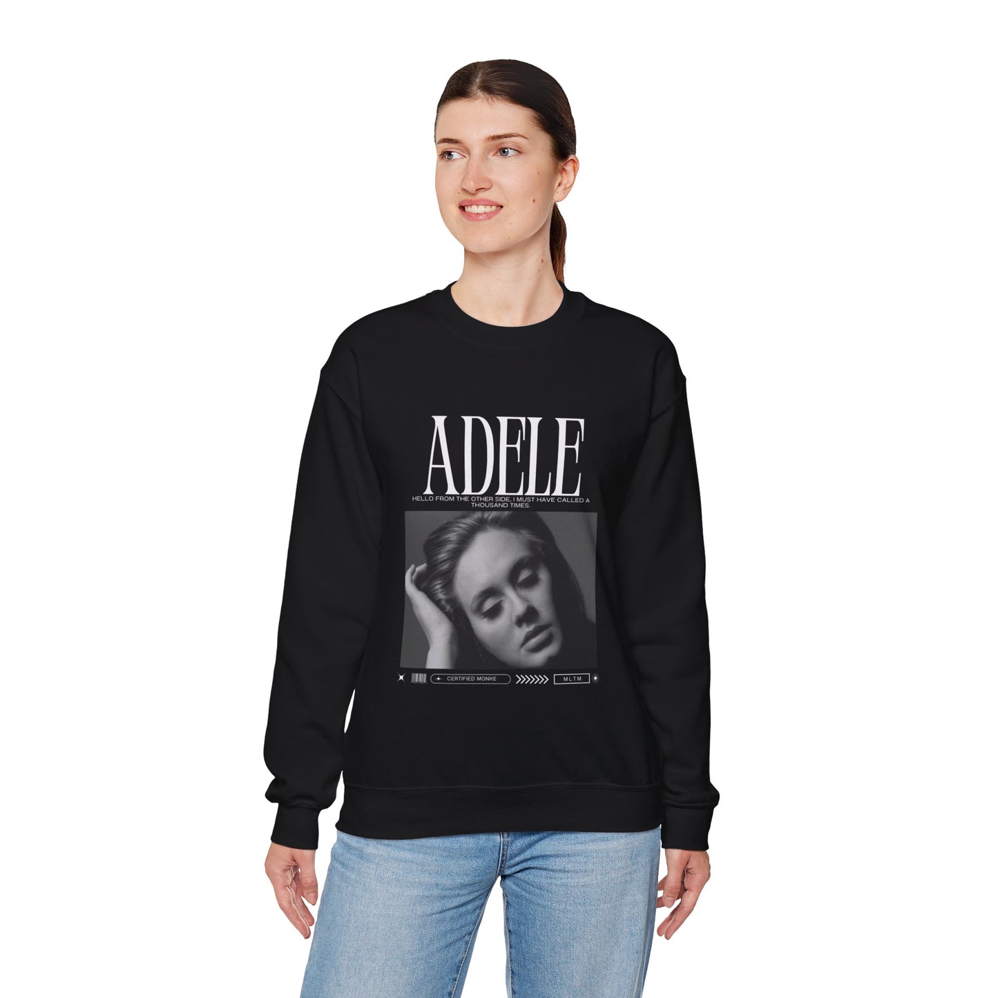 Adele Unisex Heavy Blend™ Crewneck Sweatshirt