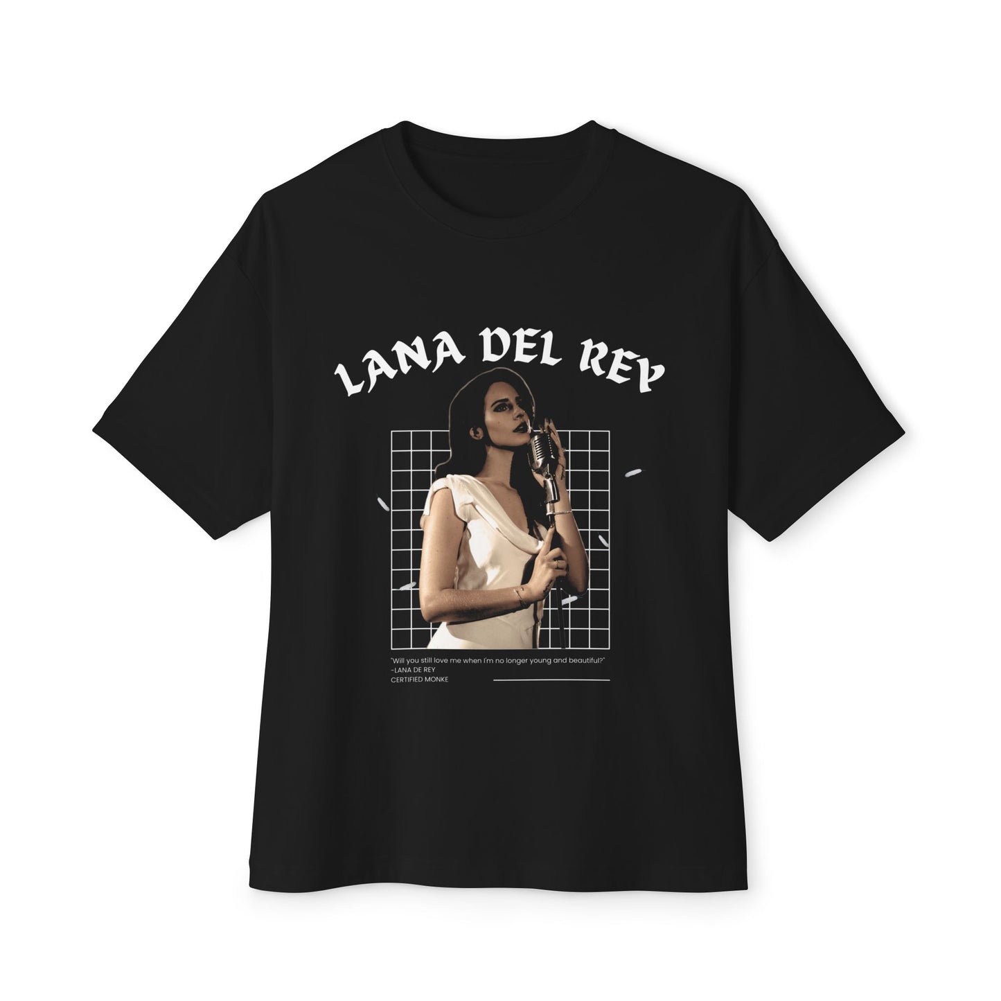 Lana Del Rey Unisex Oversized Boxy Tee