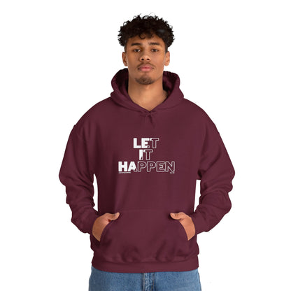 Let It Happen Unisex Heavy Blend™ Hooded Sweatshirt