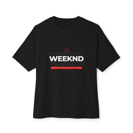 TheWeeknd Abel Tesfaye Unisex Oversized Boxy Tee