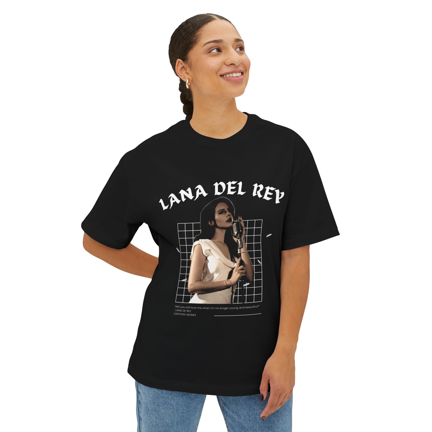 Lana Del Rey Unisex Oversized Boxy Tee